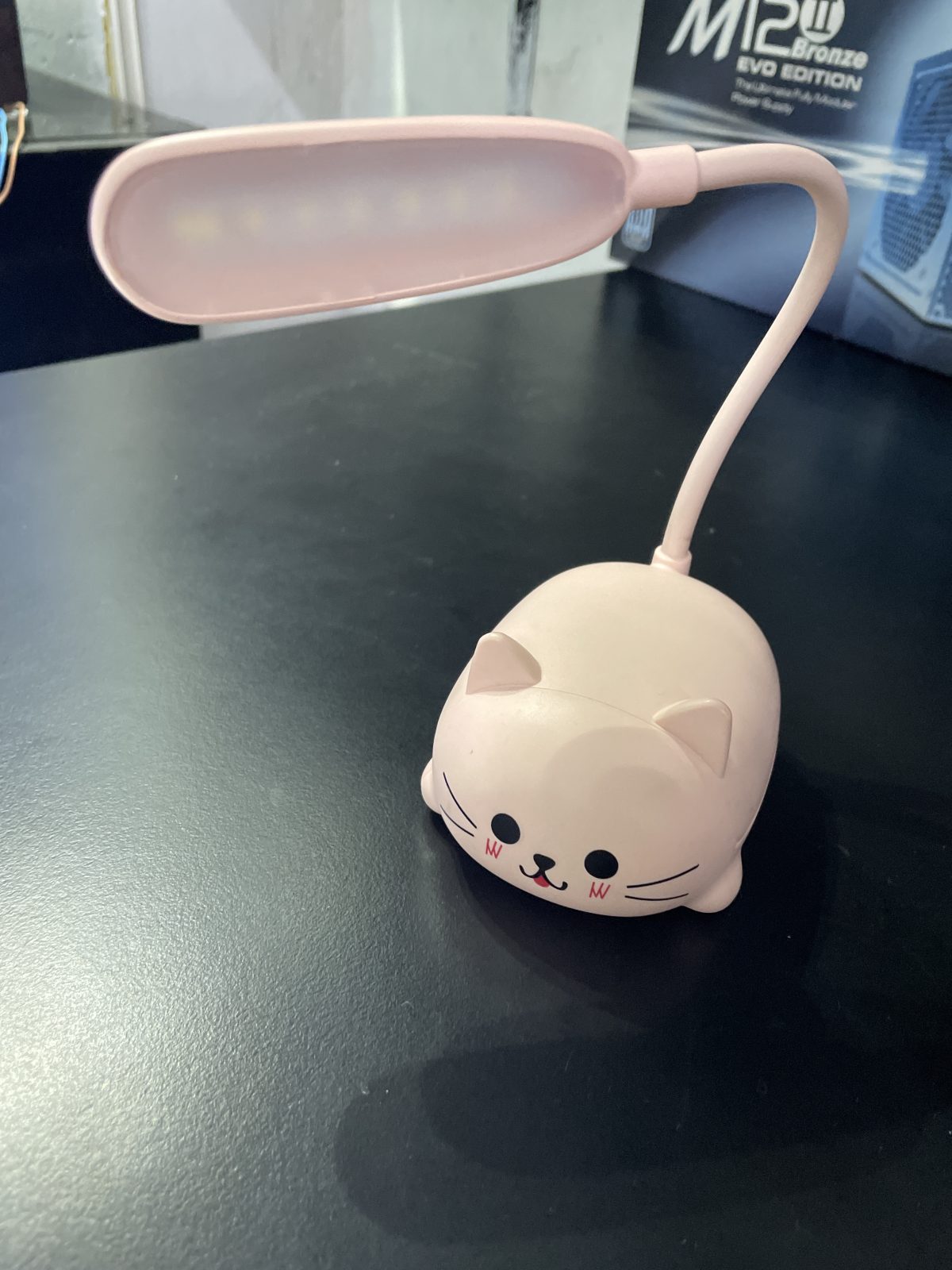 Lampara Led - Gatito - Rosa