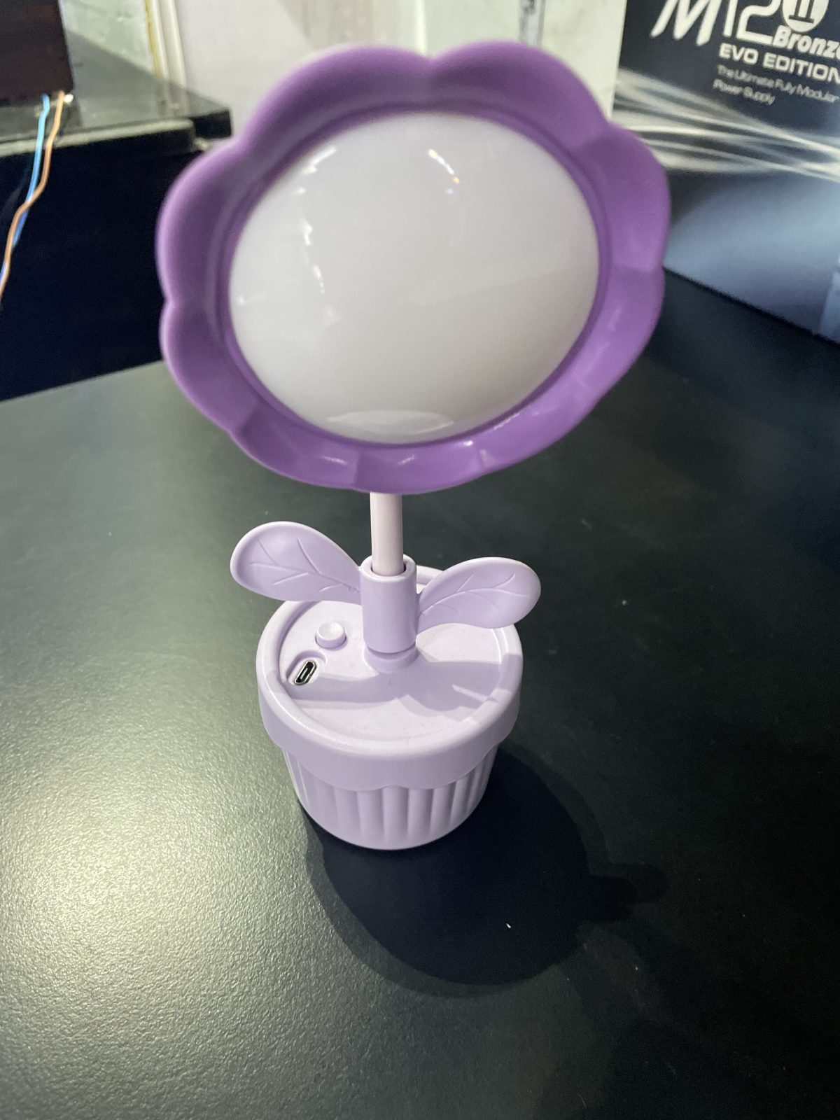 Lampara Led - Flor - Rosa