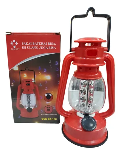 Lampara Recargable tipo Farol LED QUN Ba-108