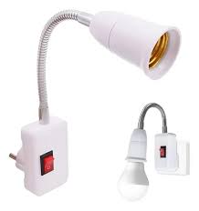Portalampara a Enchufe con tecla