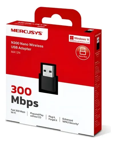 MERCUSYS USB 300 MBPS  EAN-13 CODE