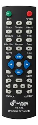 CONTROL REMOTO UNIVRESAL TV ANTIGUOS