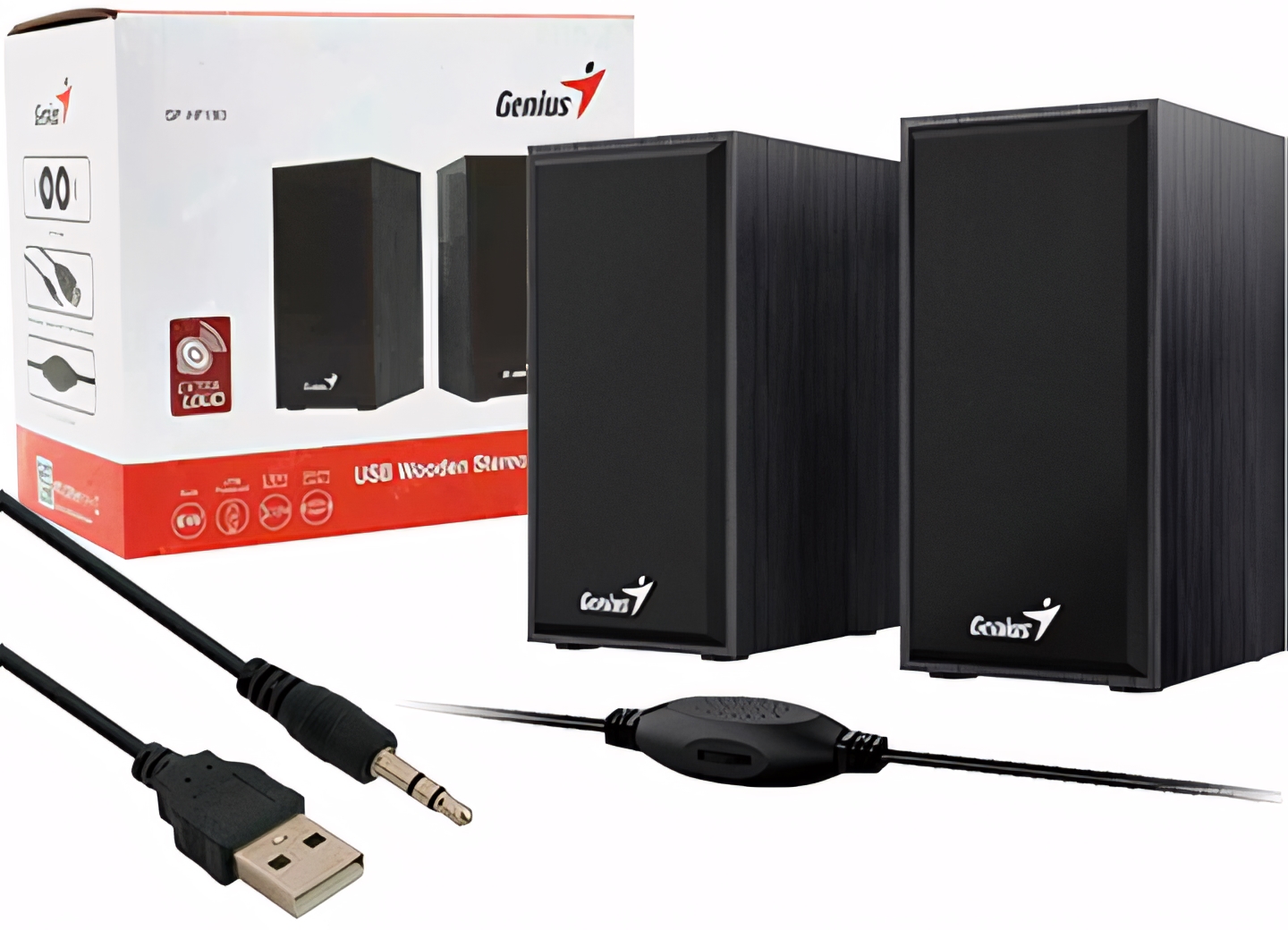 Parlantes para PC - 2.0 - Genius SPO-HF180