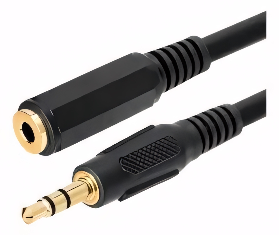 Alargue Auxiliar 1,5MT - 3.5 mm a 3.5 mm - Stereo ( 3 Contactos )