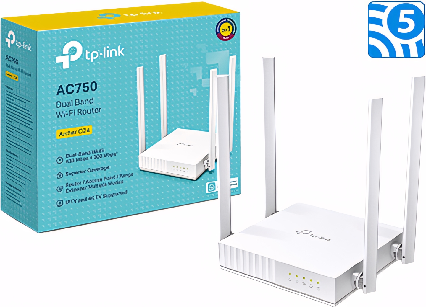 Router TP-LINK ARCHER C24 AC750