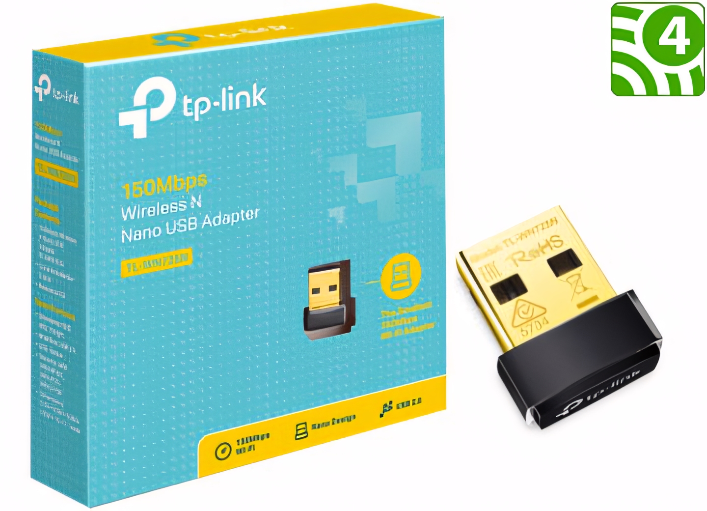 Adaptador Wifi - TP-LINK TL-WN725 - 2.4Ghz