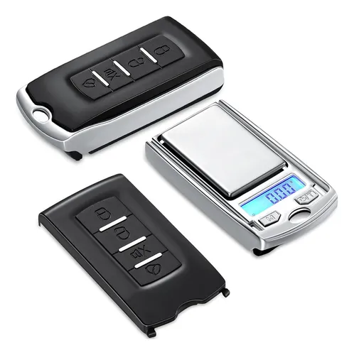 Balanza de Presicion 0,01g a 500g - pila 2032 - tipo llavero