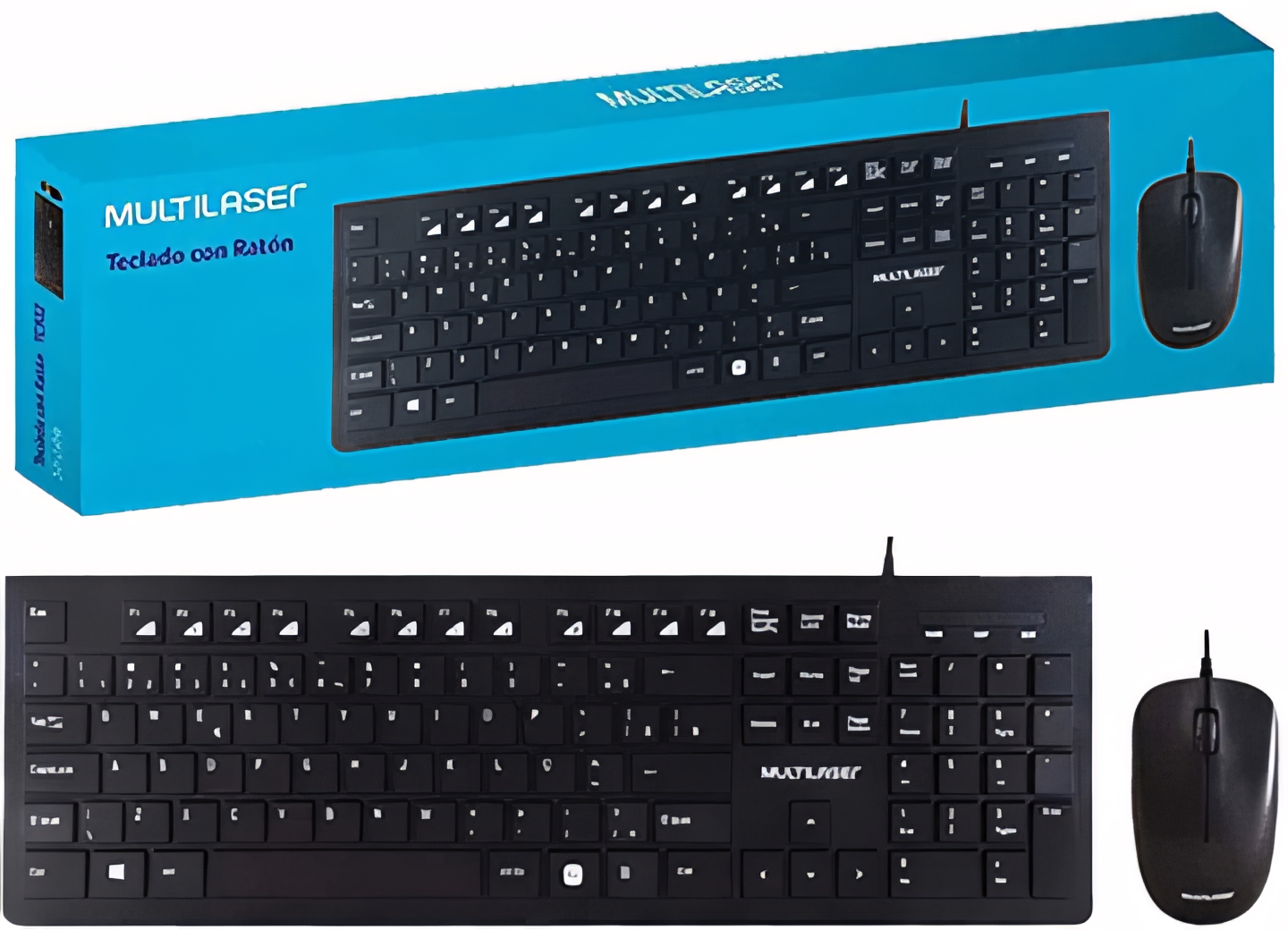 Kit  Teclado y Mouse  - MULTIC240