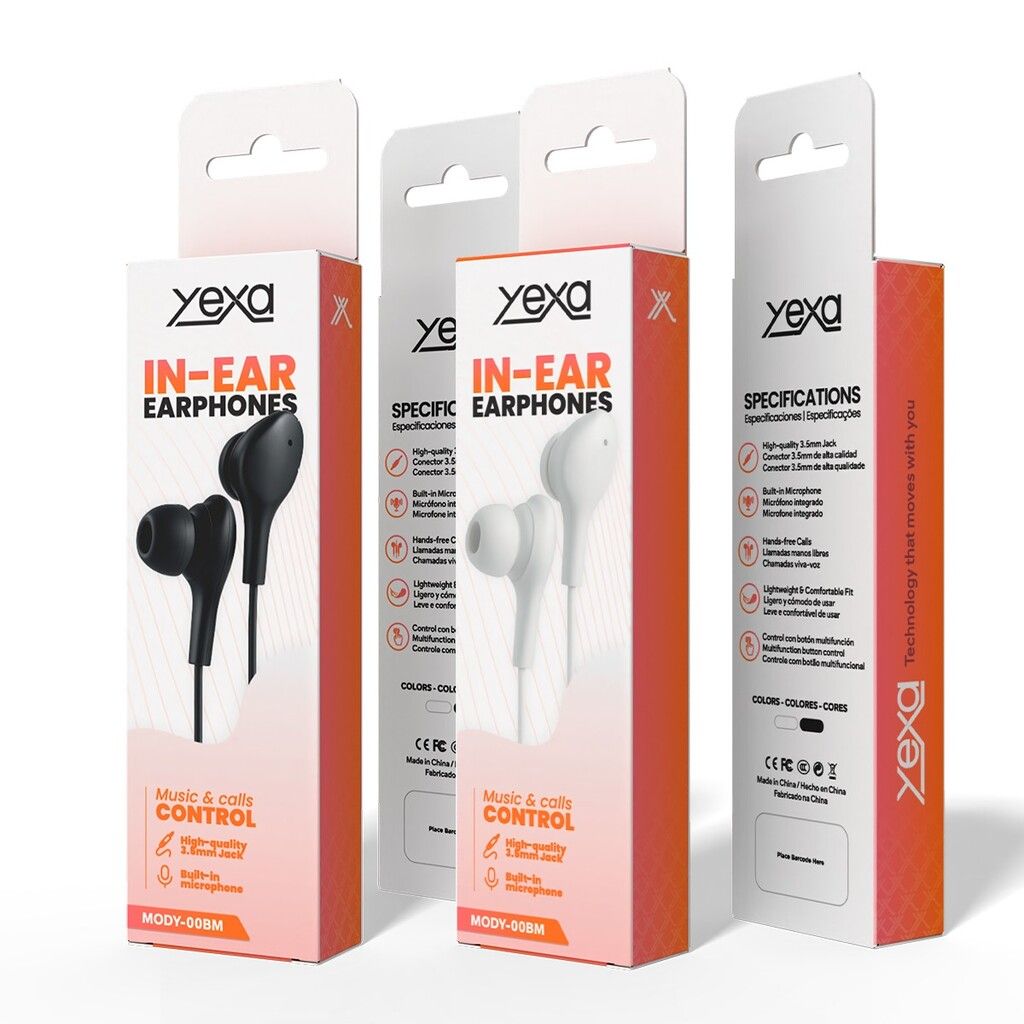 Copia de Auriculares Inear - Manos Libres - YEXA