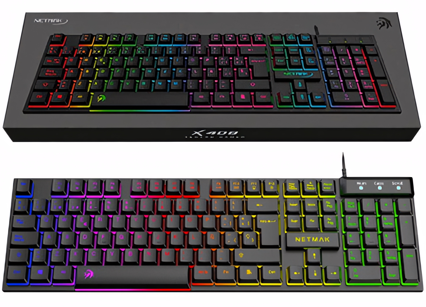 TECLADO NETMAK NM-X408