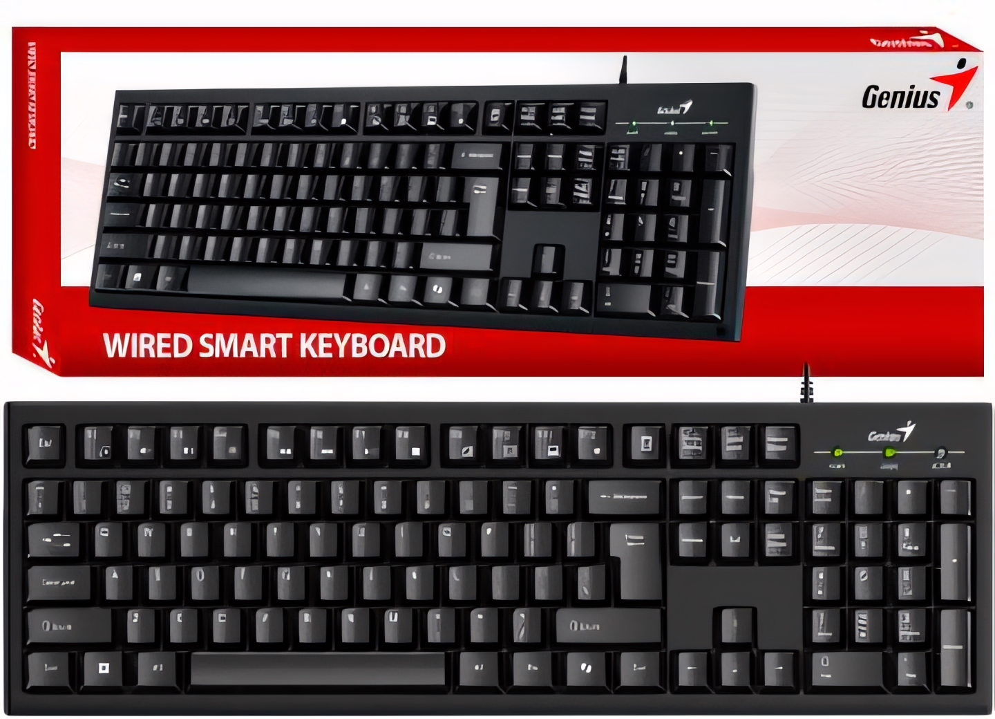 TECLADO GENIUS KB-100 SMART USB