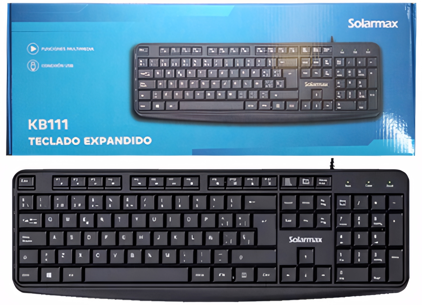 TECLADO SOLARMAX KB111
