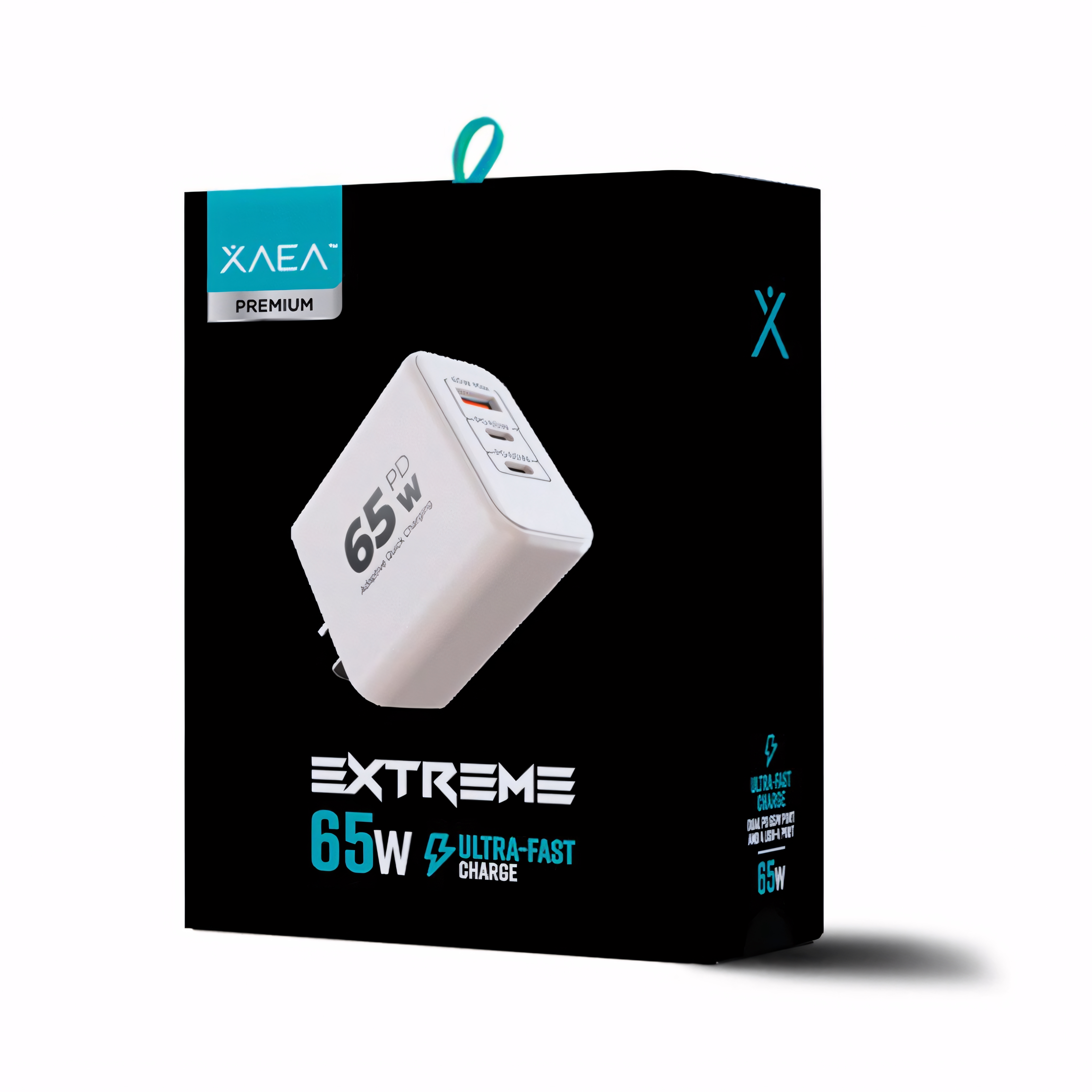 Adaptador Cabezal - 1 USB + 2 TC -65W - TURBO