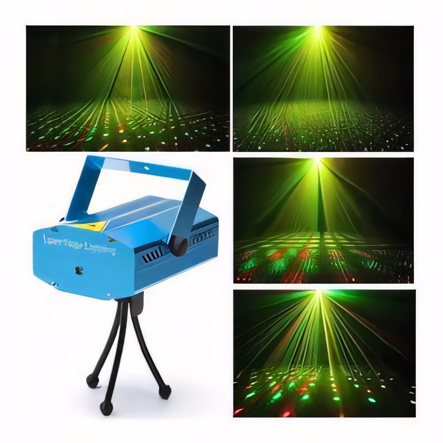Laser Multipunto - Audioritmico - Verde