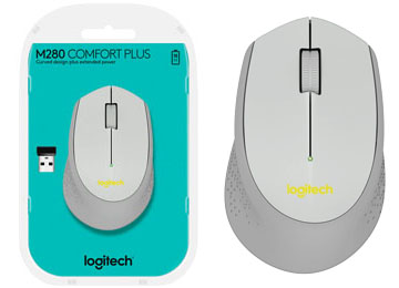 Mouse INalambrico LOGITECH M280 COMFORT