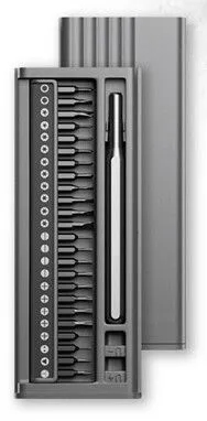 JUEGO DE DESTORNILLADORES DE PRECISION 26 EN 1 CRV ACERO