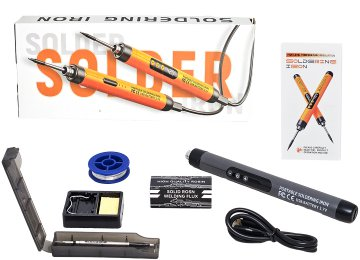 SOLDADOR DIGITAL 260 A 420 GRADOS TIPO LAPIZ 1000MAH INCLUYE INCLUYE 1 PUNTA REEMPLAZABLE