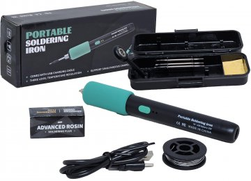 SOLDADOR DIGITAL C211 8W 90 A 450 GRADOS TIPO LAPIZ 3 NIVELES DE TEMPERATURA A BATERIA INCLUYE 3 PUNTAS REEMPLAZABLES