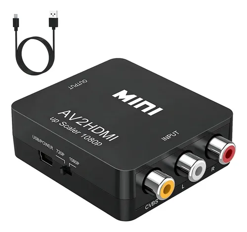 CONVERSOR AV RCA A HDMI