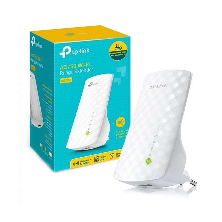 EXTENSOR DE RED WIFI TPLINK  DUAL BAND