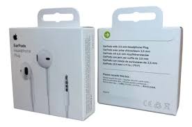 EAR PODS AURICULARES PARA IPHONE  CON LOGO