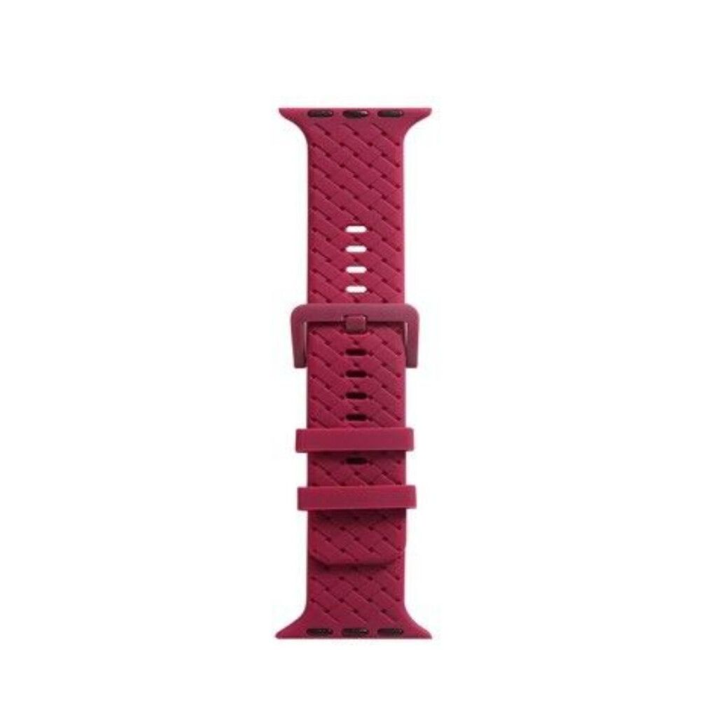 MALLA RELOJ MODS-767 SILICONA TRENZADA 42mm encastre