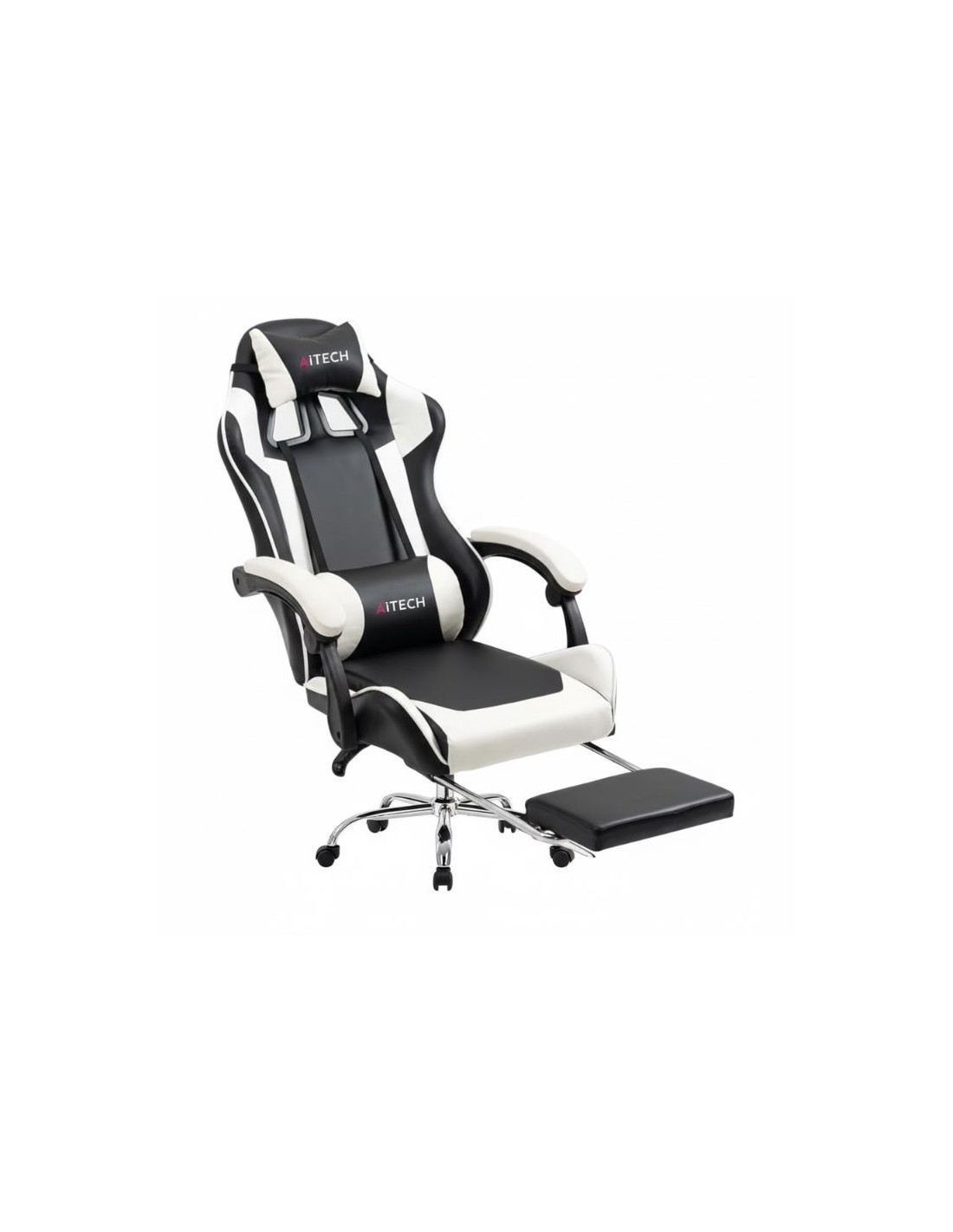 SILLA GAMER AITECH RECLINABLE C/APOYA PIE Y BRAZO