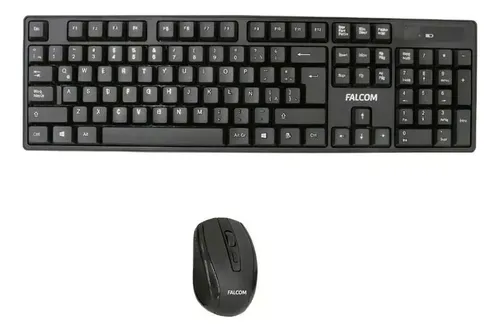 KIT TECLADO Y MOUSE FALCOM KB601-MO500 INALAMBRICO