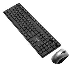KIT TECLADO + MOUSE GENIUS KM-8216S MULTIMEDIA INCLUYE PILAS