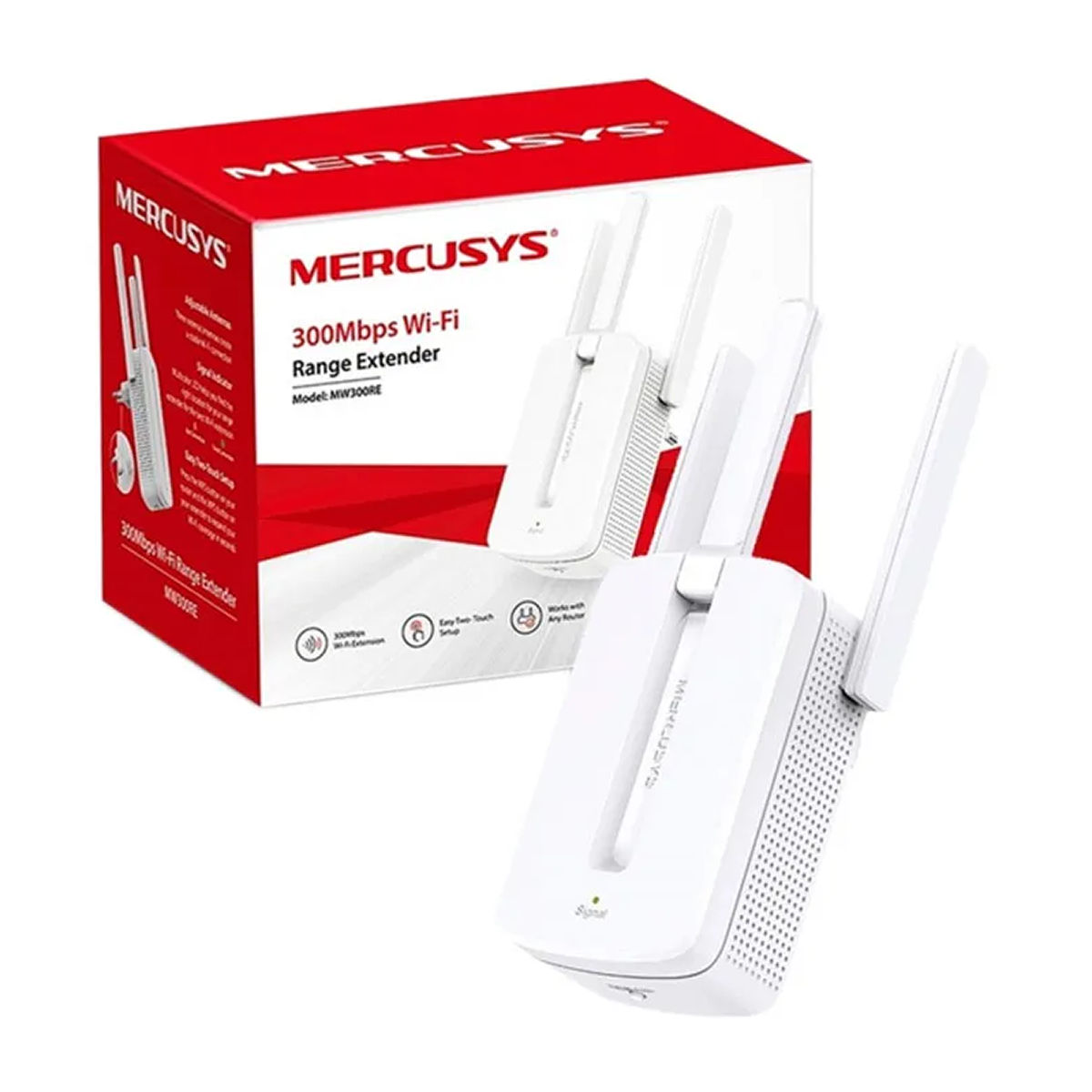 REPETIDOR DE RED WIFI MERCUSYS MW300RE