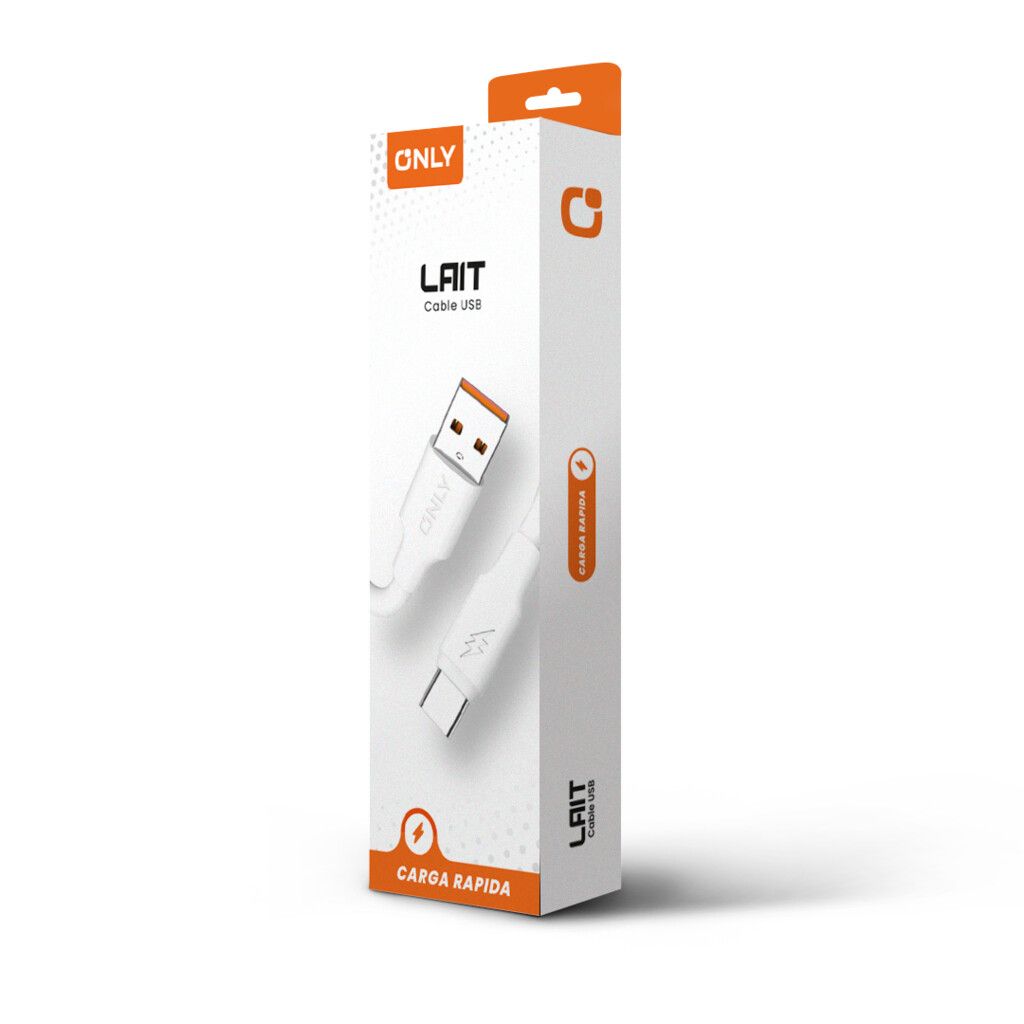 CABLE USB TIPO C LAIT ONLY