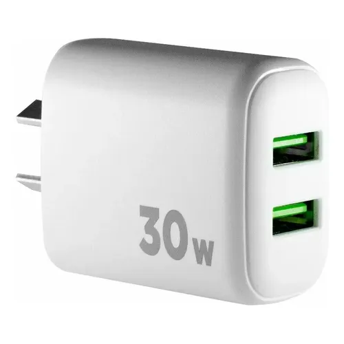 CARGADOR XAEA 30W 2 USB - CABLE TC