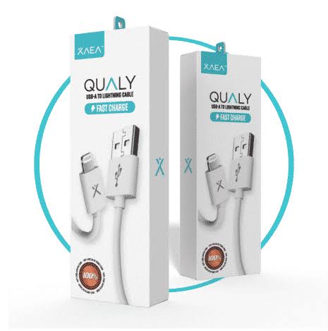 MODO 92 XEA QUALY CABLE USB A IPHONE CELESTE