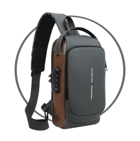 MORRAL IMPERMEABLE MOTO MODV-0088 - VARIOS - GRIS