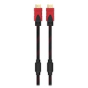 Cable HDMI a HDMI - Reforzado - Mallado 5Mts
