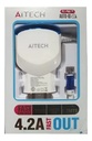 Cargador Lets - 2 Usb - Fijo -  Tipo c