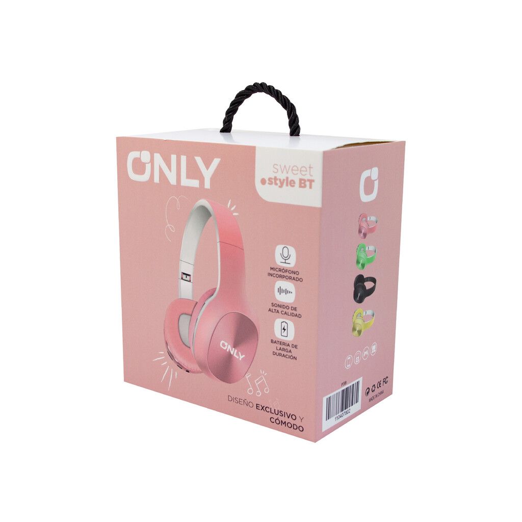 Auriculares Inalambricos Bluetooth  - Only - P38 - Rosa