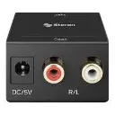Adaptador Conversor - Rca a Audio Optico - no es bidireccional