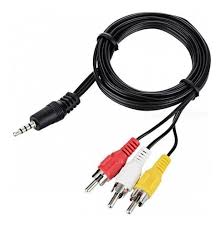 Cable Rca - Av M a M 1.5Mts - 3 Colores