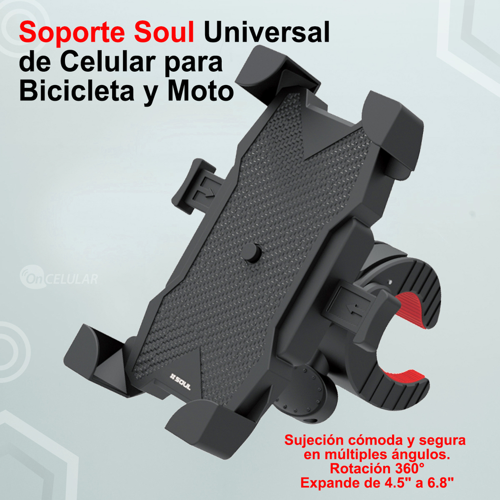 holder para celular Bicicleta Moto Manubrio