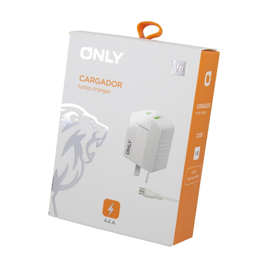 Cargador Only 4.4A - Desmontable - V8