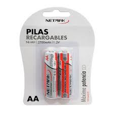 Pila Recargables - Netmak - AAA 1.2V - 1100mAh