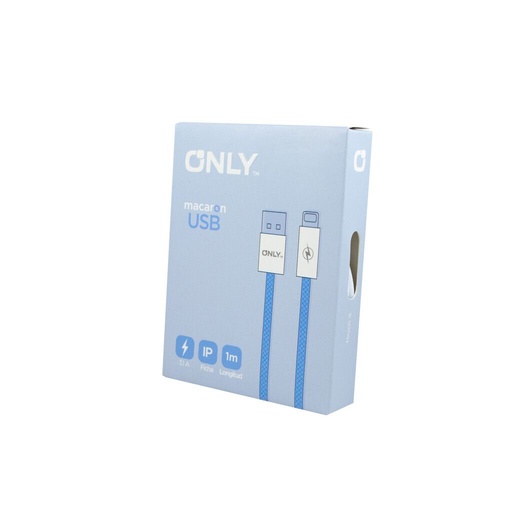 Cable de datos Iphone - Lightning - Mod117 - Only - Celeste