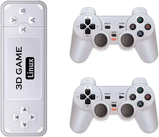 Consola Retro - 15 Emuladores - 4000 Juegos - HDMI Blanca