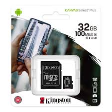 Memoria Micro Sd - Kingstone - 32Gb - Clase 10 - U1 