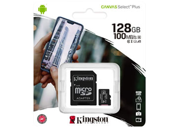 Memoria Micro Sd - Kingstone - 128Gb - Clase 10 - U1 