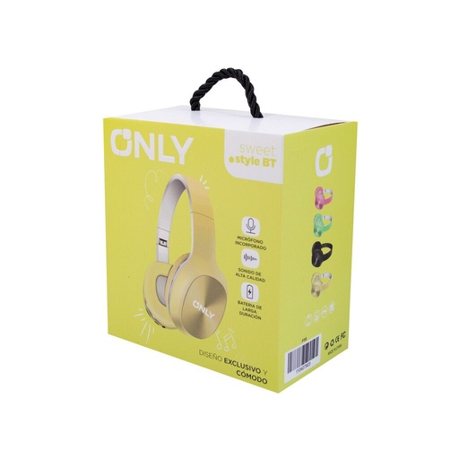Auriculares Inalambricos  Bluetooth  - Only - P38 - Amarillos