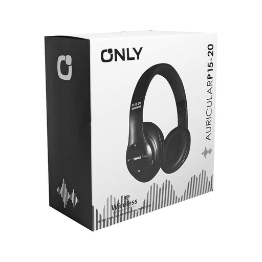 Auriculares Inalambricos  Bluetooth - Only - P15 - Negros