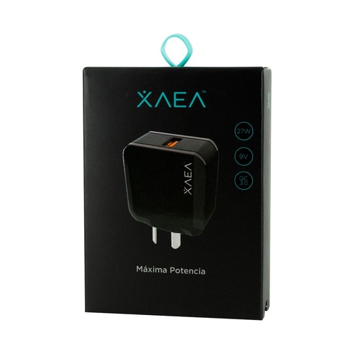 Cargador XEAE - 27W - Tipo C - Negro