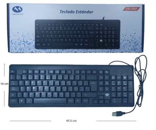 Teclado USB - Megalite 
